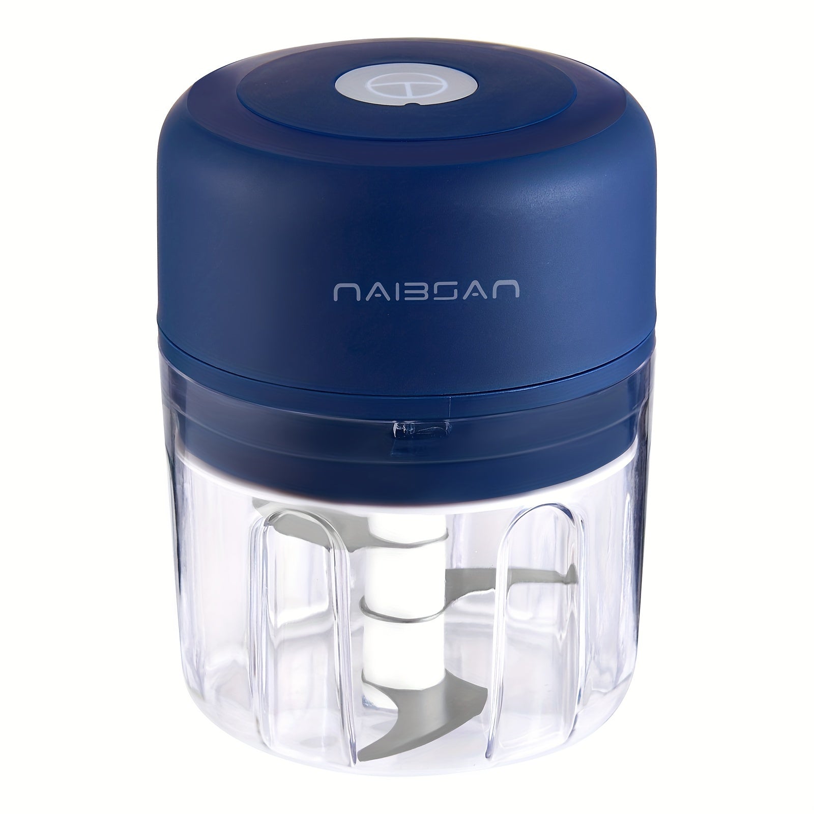 Naibsan Electric Food Chopper, Food Processor, Garlic Masher, Meat Grinder, Type-C, USB Charging, Mini, Small, Meat Masher, Kitchen Gadget, 251ml, 8.45oz, Wireless, Portable, Vegetable Chopper, Onion, Ginger, Chili Pepper.