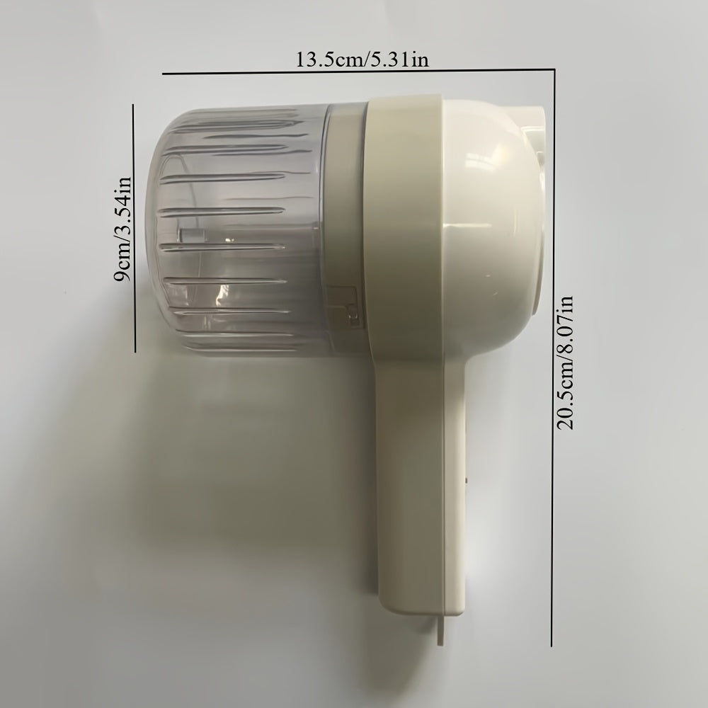 1pc Portable Mini Electric Food Processor & Vegetable Chopper, USB Charging Lithium Battery Rechargeable 800mAh, with Easy Clean-Up, for Onion, Ginger, Chilli, Onion, Garlic, Meat and More
